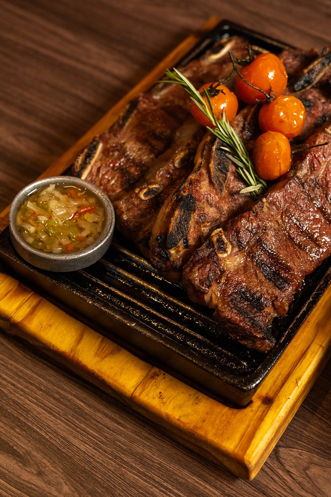 Asado banderita del centro