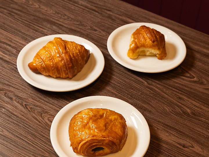 Medialunas y croissant