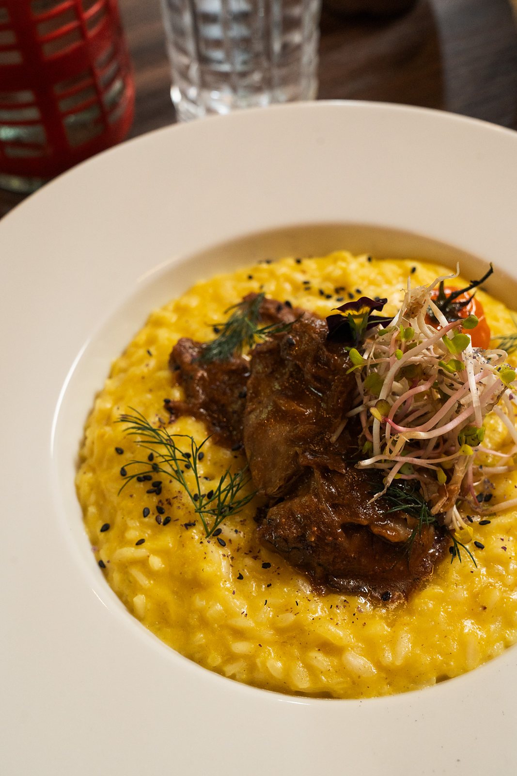 Risotto azafranado